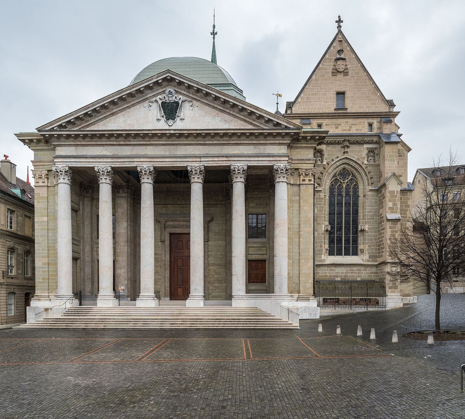 Facade of St, Geneva Watch and Jewelry Auction Weeks