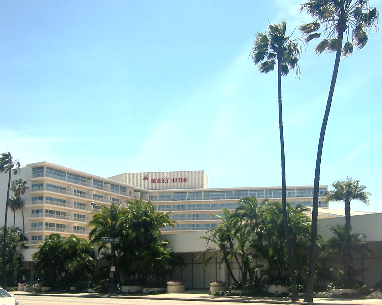 Beverly Hilton Hotel on Wilshire Boulevard, in Beverly Hills, California, Golden Globe Awards