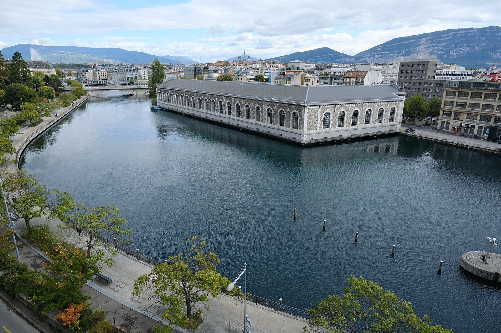 Bâtiment des Forces Motrices @ Quai du Seujet @ Genève, Grand Prix d'Horlogerie de Genève