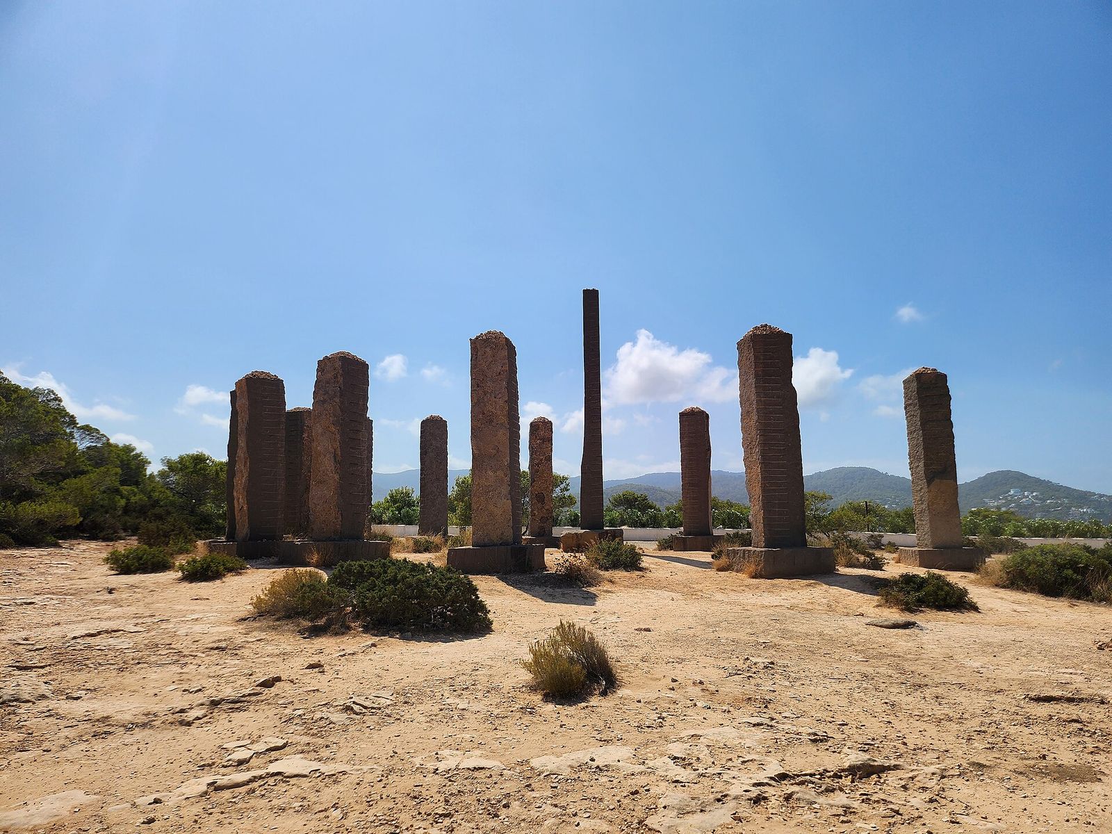 Time and Space sculpture, Ibiza Opening Season