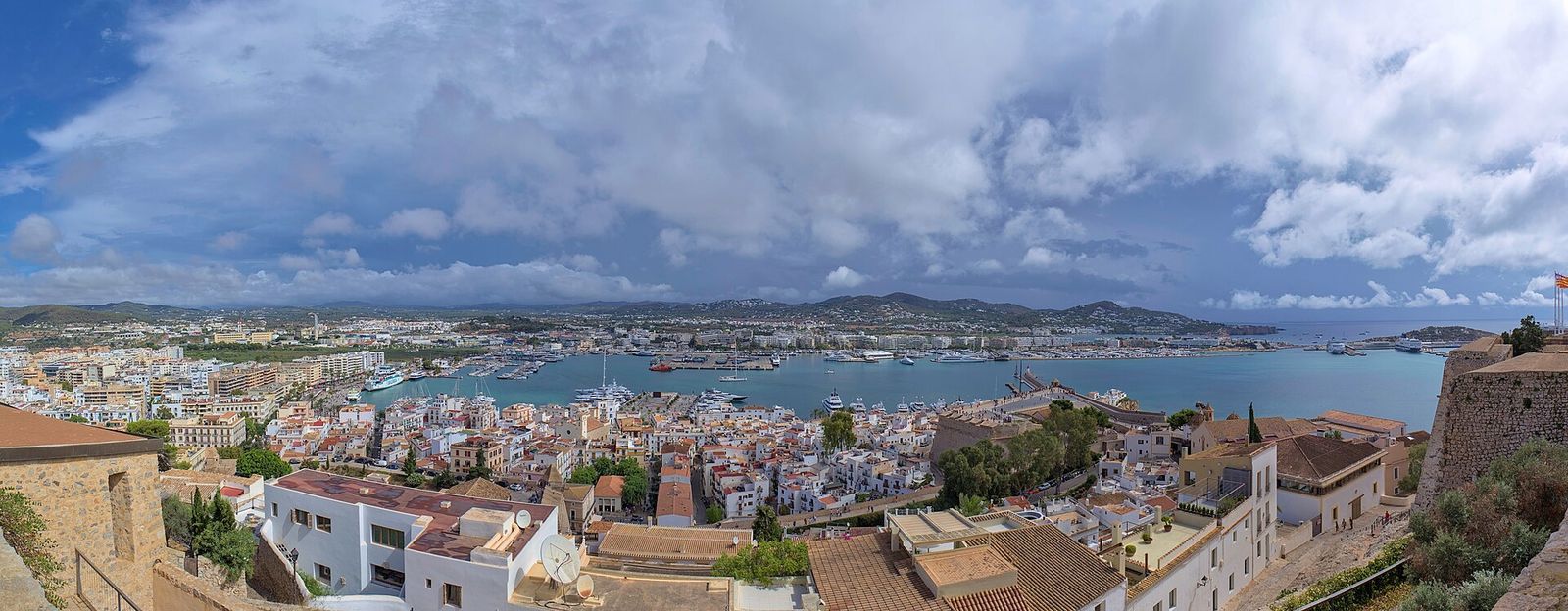 City walls of Ibiza, International Music Summit