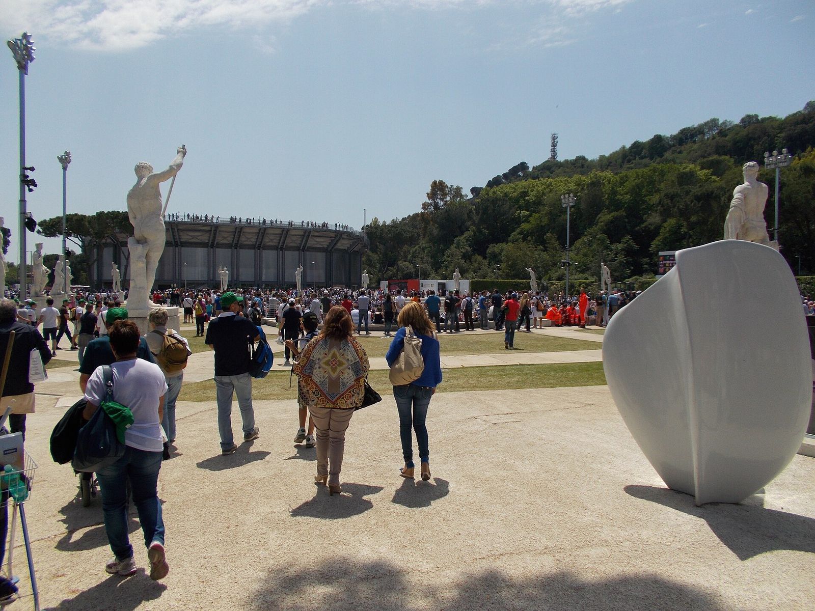 Foro Italico, area adiacente allo stadio Nicola Pietrangeli, Internazionali BNL d'Italia