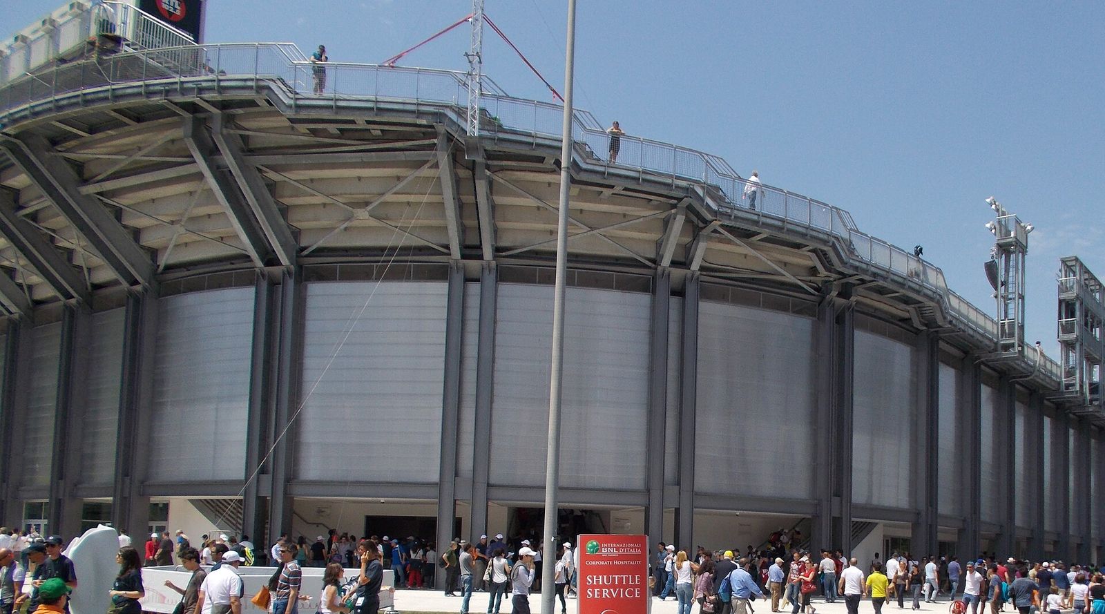 Foro Italico-Campo Centrale, Internazionali BNL d'Italia