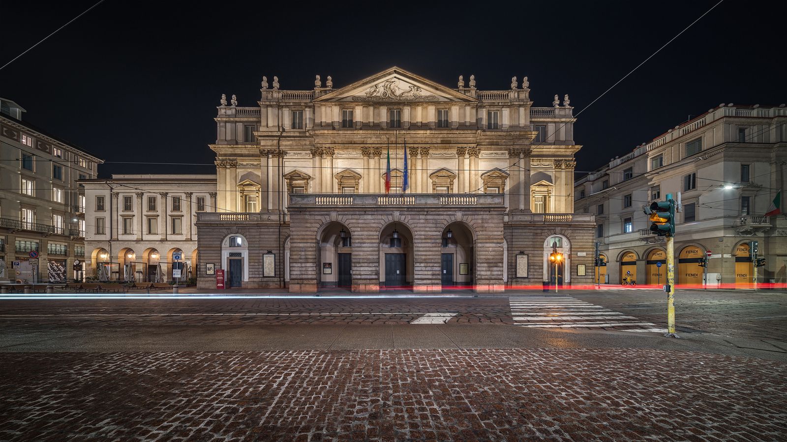 Museo del Teatro alla Scala, Milan, Teatro alla Scala Opening Night