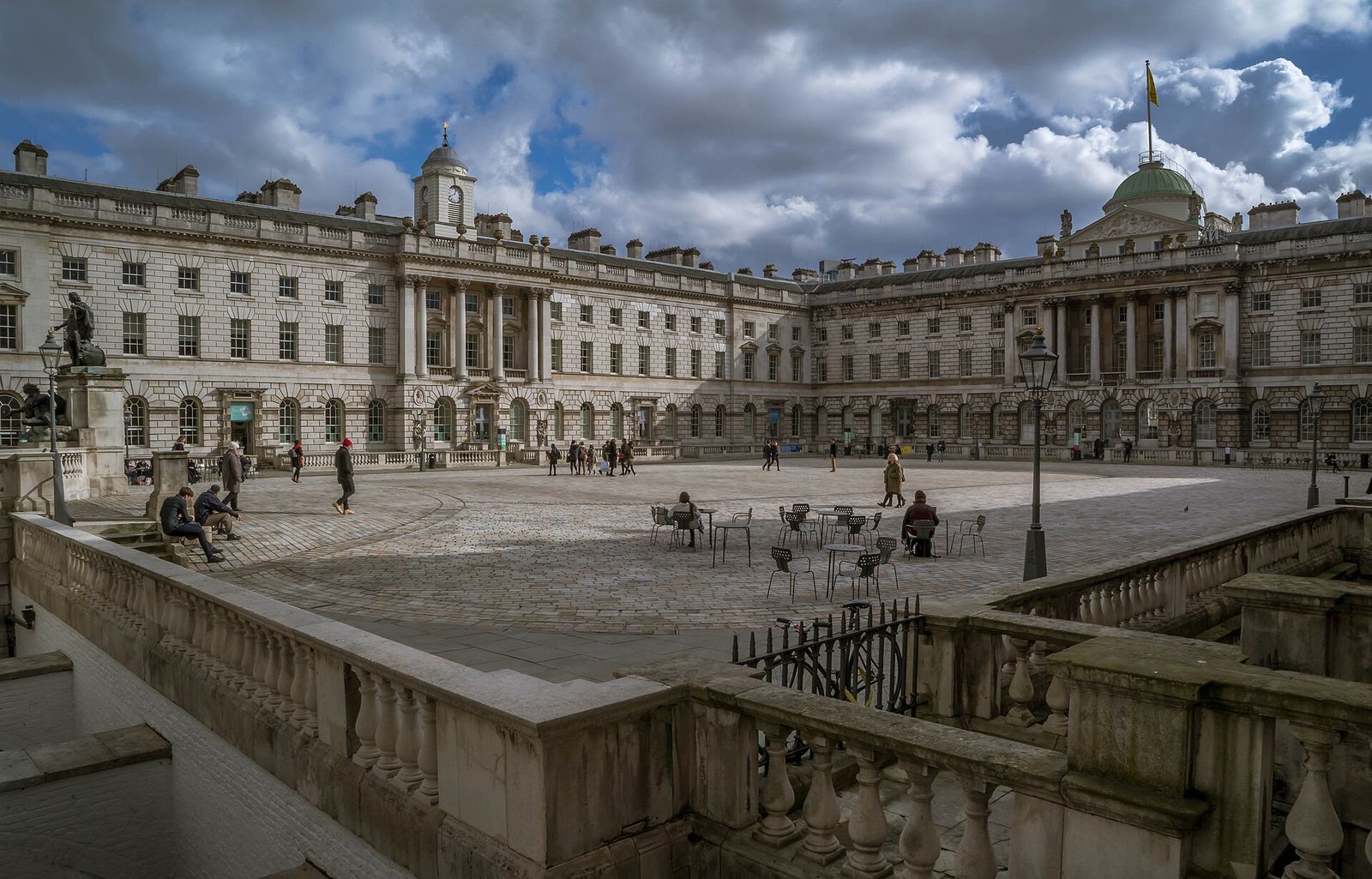 Edmond J. Safra Fountain Court, Somerset House, London Fashion Week