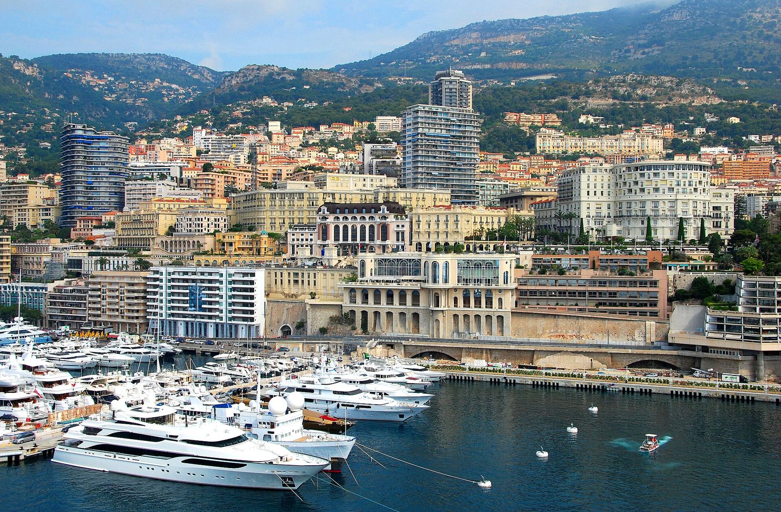 The "Principality of Monaco" is a tiny country on the south coast of France, facing onto the Mediterranean Sea, Longines Global Champions Tour of Monaco