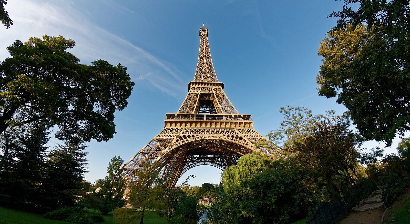 Eiffel Tower from the park, Paris, Longines Paris Eiffel Jumping