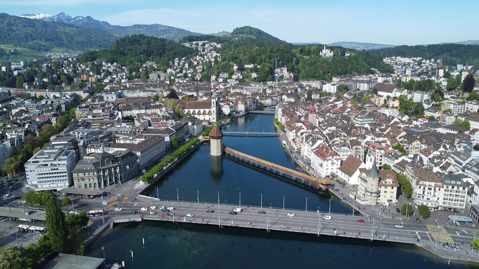 Aerial photographs of Lucerne, Lucerne Festival