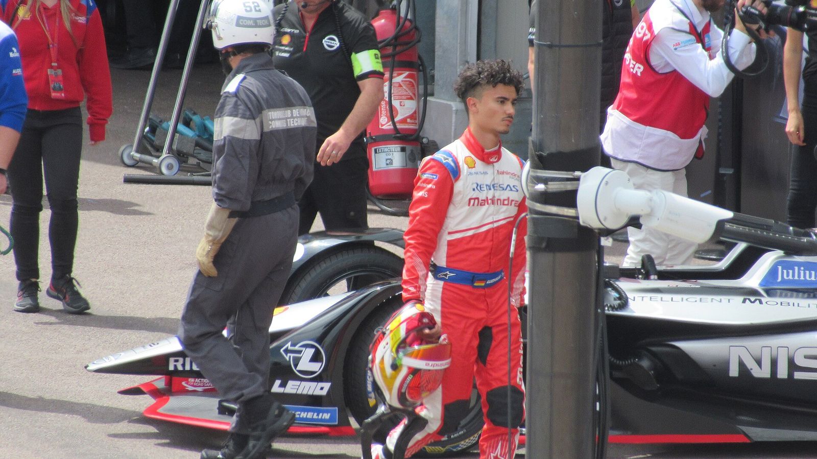 Pascal Wehrlein Formula E Mahindra, Monaco E-Prix
