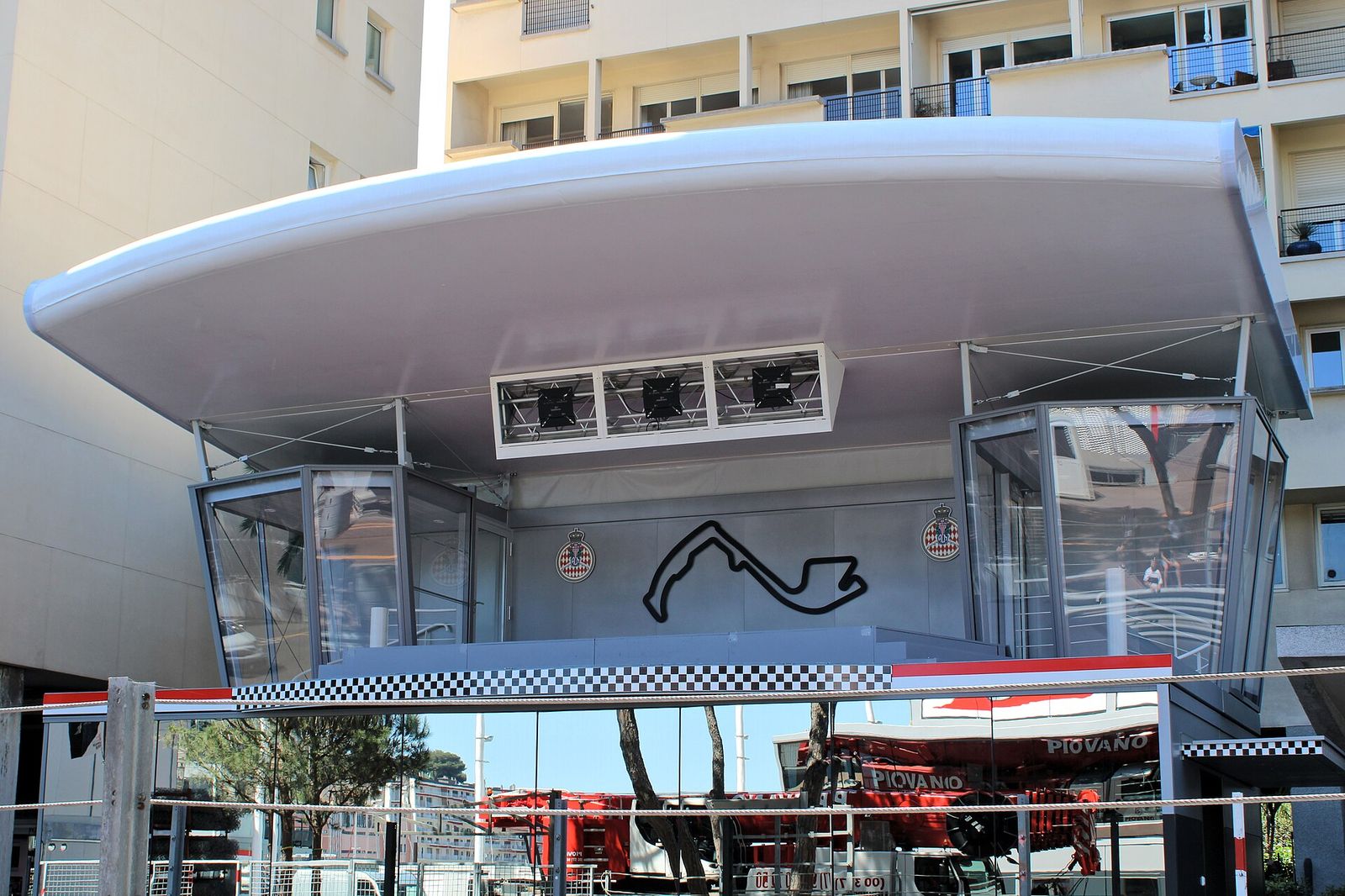 Podium Circuit de Monaco, Monaco Grand Prix