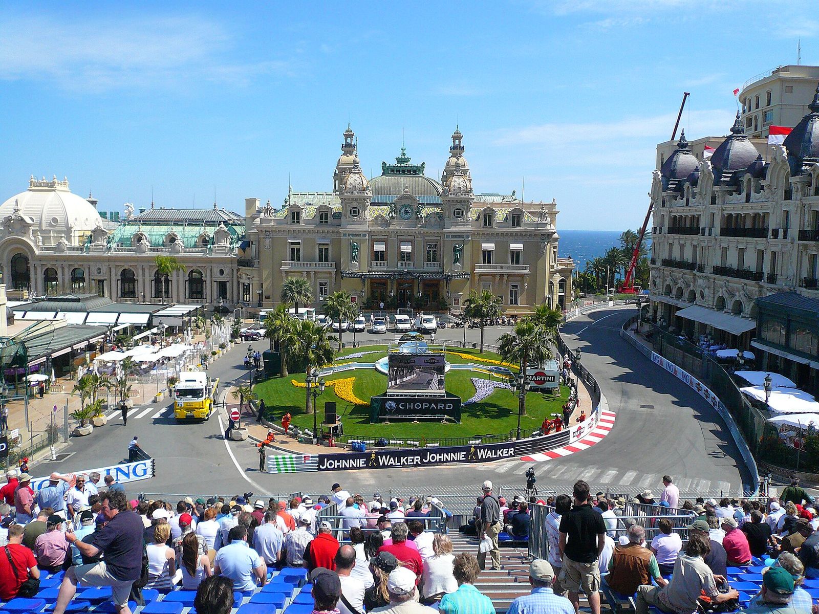 Casino square during Grand Prix historique, Grand Prix de Monaco Historique