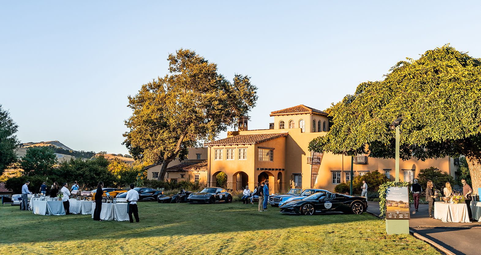 Concours & Cocktails event at The Santa Lucia Preserve, during 2024 Monterey Car Week