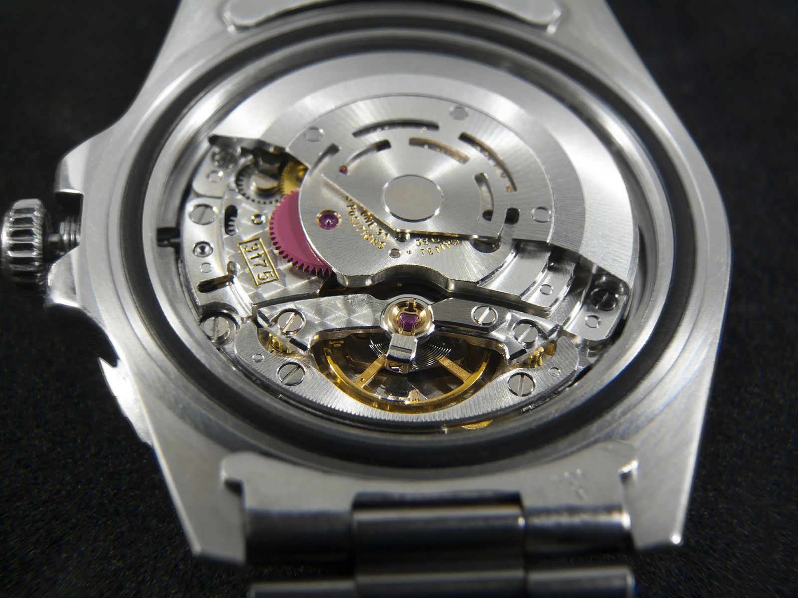 The Rolex caliber 3175 was released in 1988 up until 1999 and used in the GMT-Master 16700, Only Watch