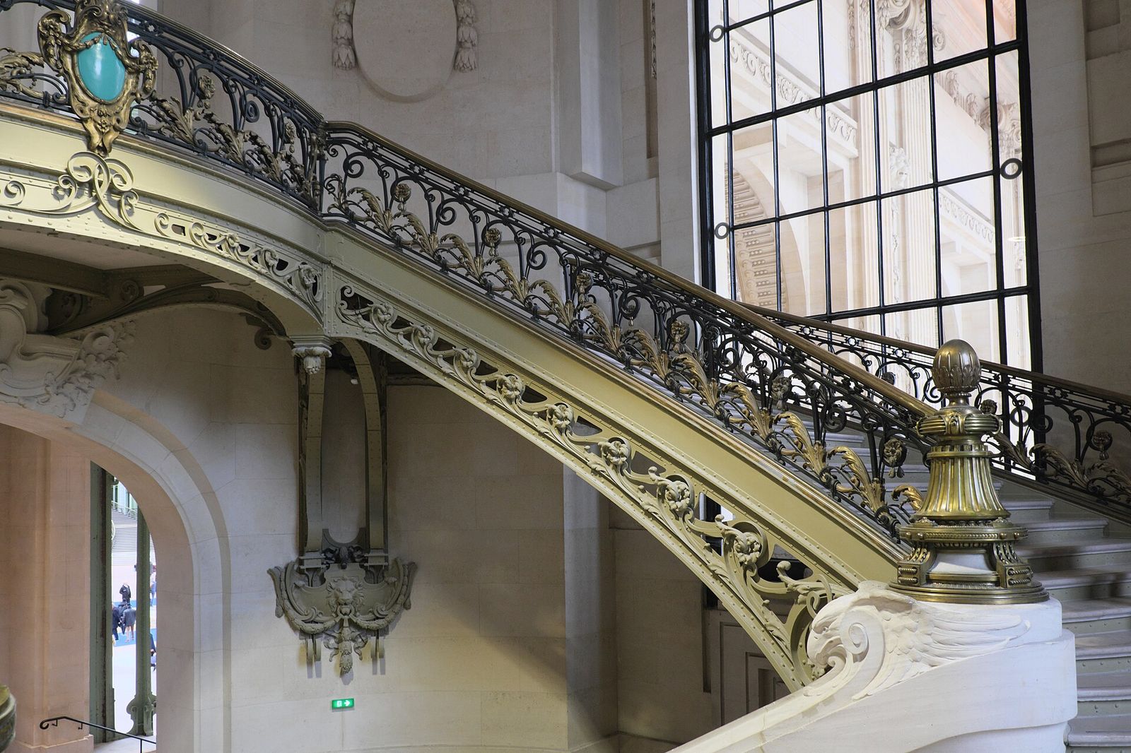 Interior of the Grand Palais, Paris Haute Couture Week