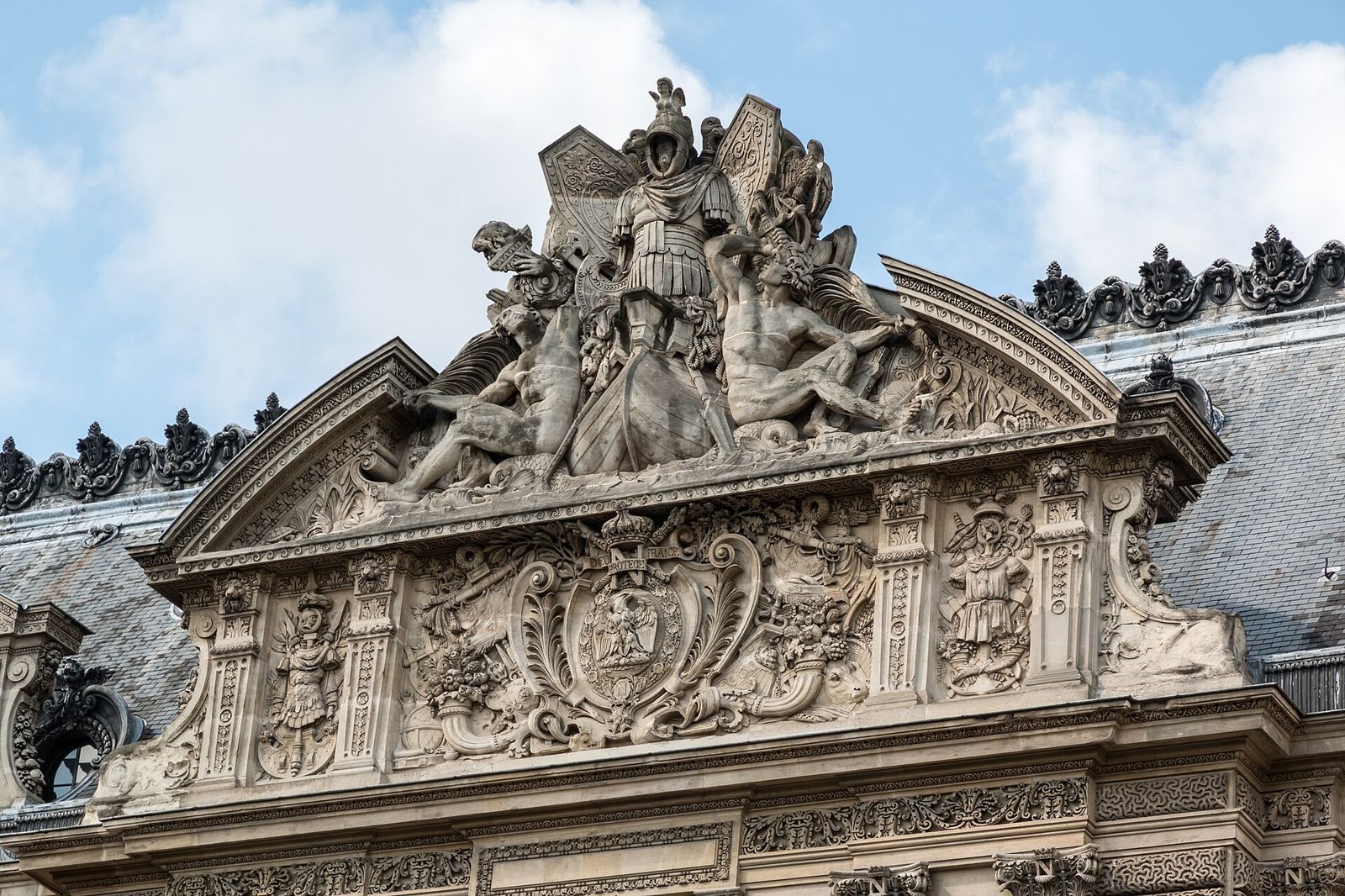 Porte des Lions du Louvre, Paris, France, Paris Photo