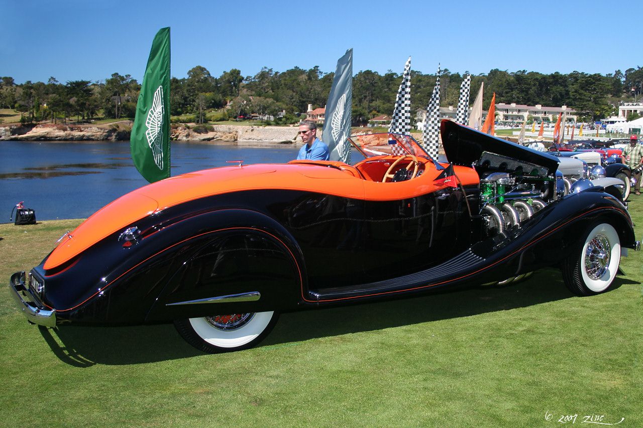 1935 Duesenberg J. This photo was, Pebble Beach Concours d'Elegance