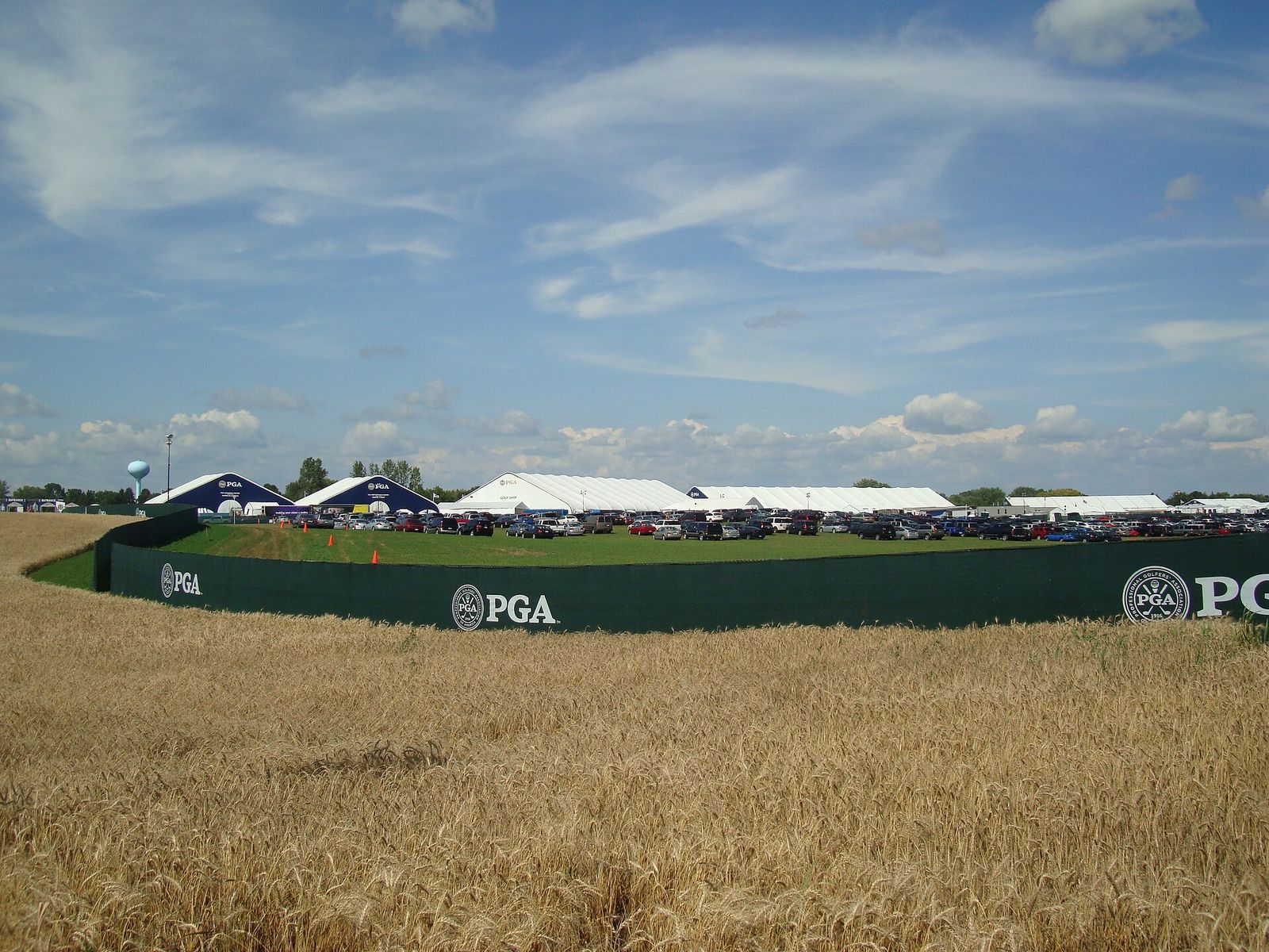 Practice round at the 2009 PGA Championship
