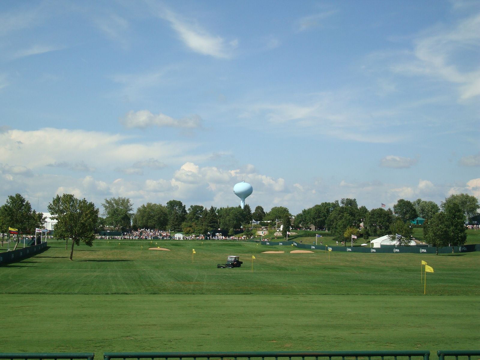 Practice round at the 2009 PGA Championship