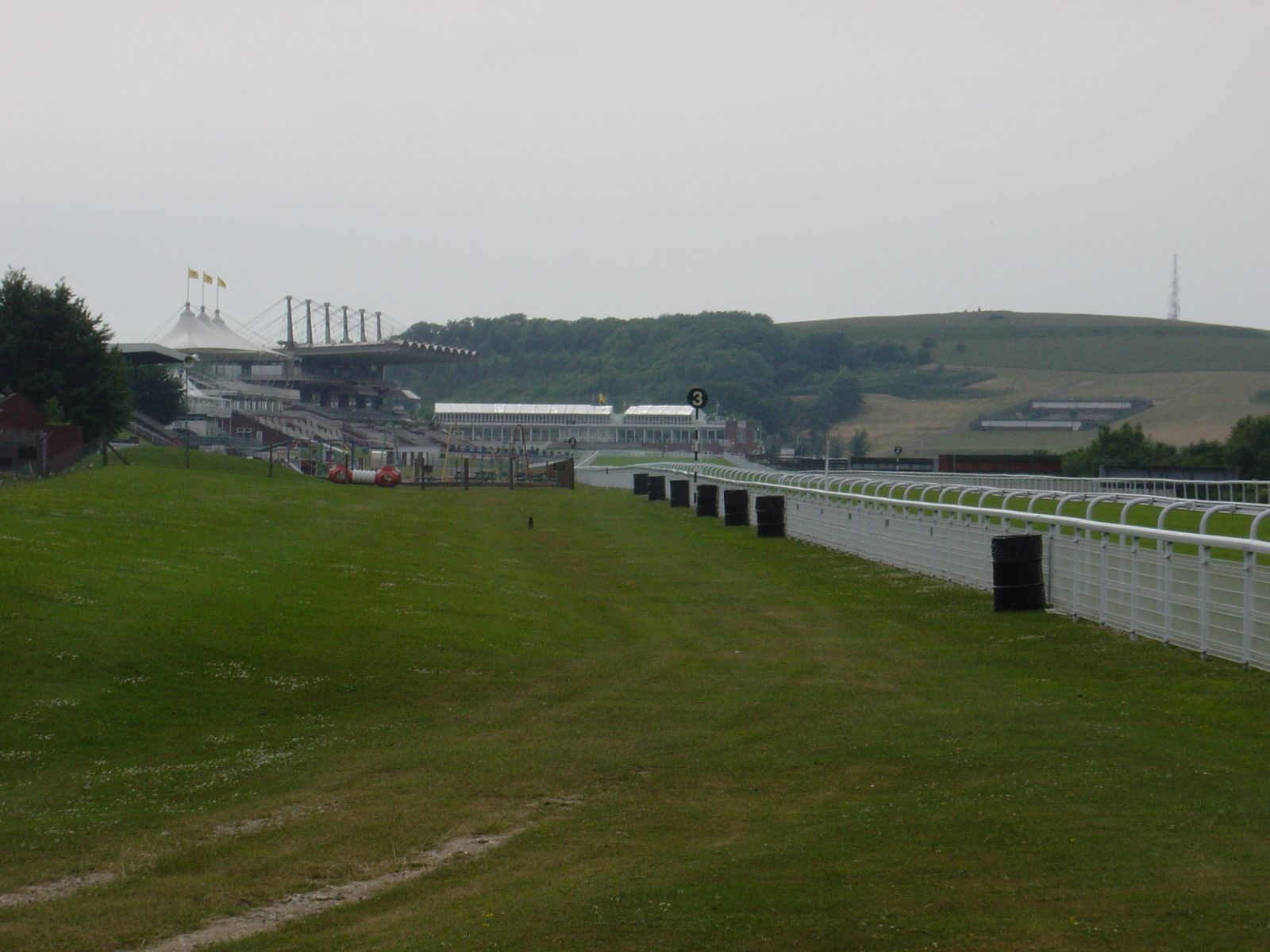 Goodwood Racecourse Stand, West Sussex, England, Qatar Goodwood Festival