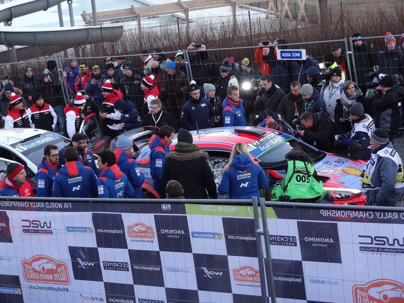 2019 Rallye Monte-Carlo, Service park
