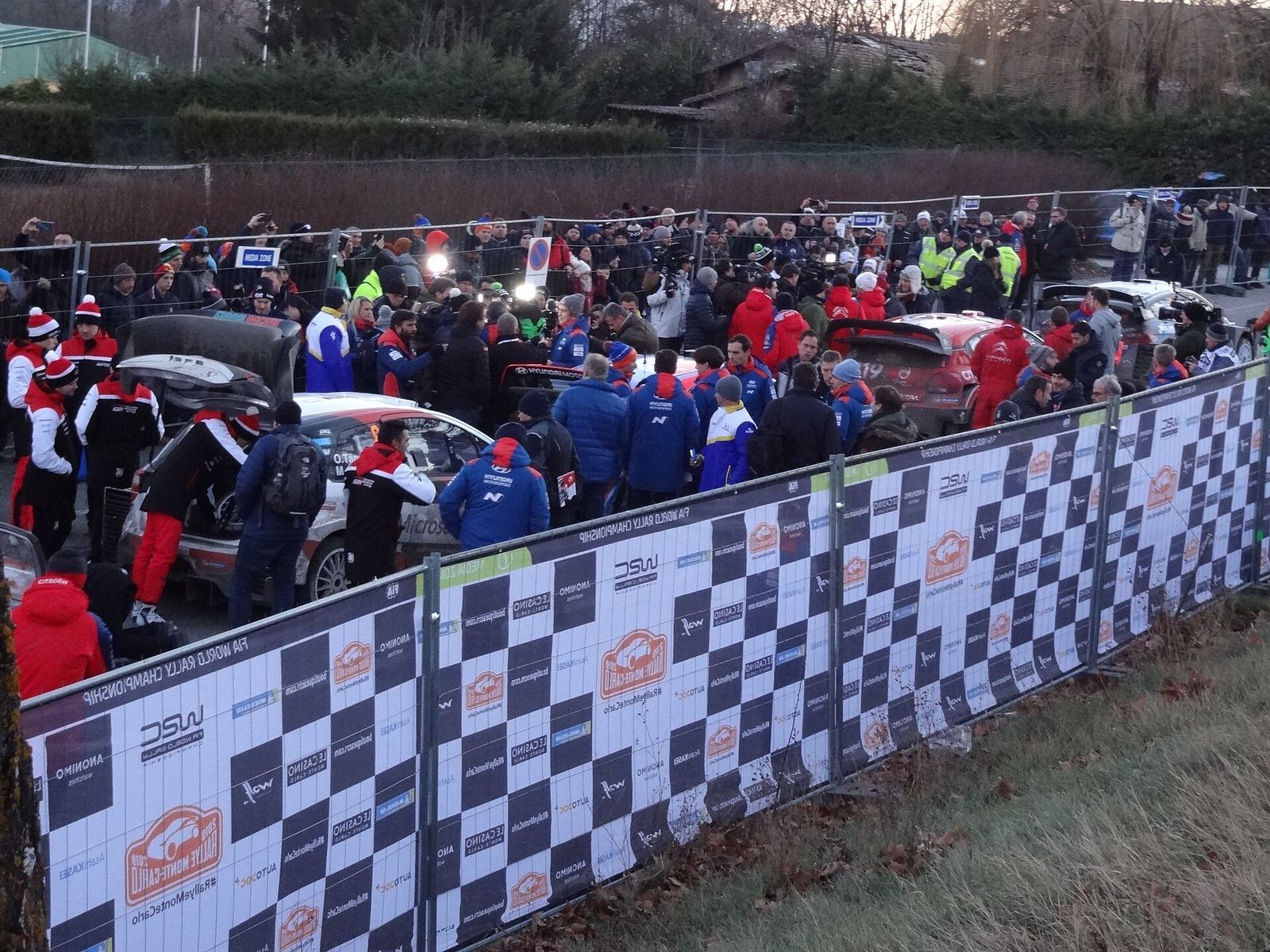 2019 Rallye Monte-Carlo, Service park