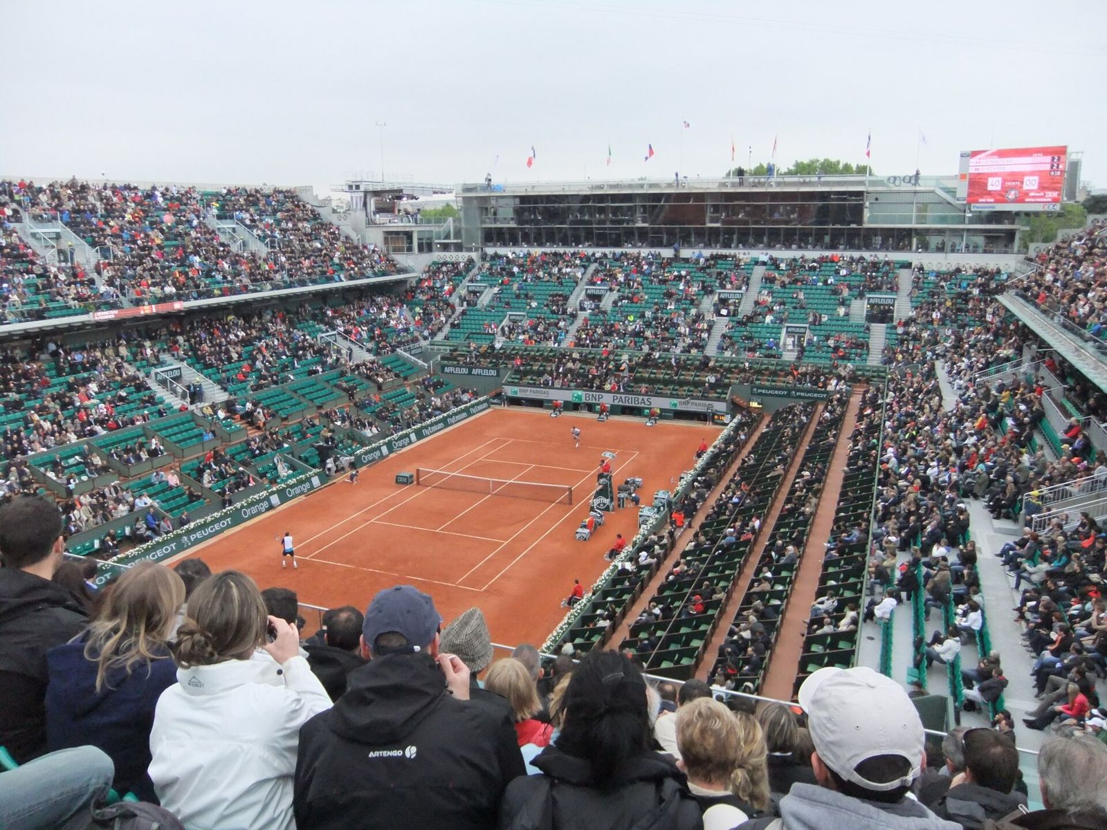 Court Philippe Chatrier May 30th, 2013, Roland-Garros