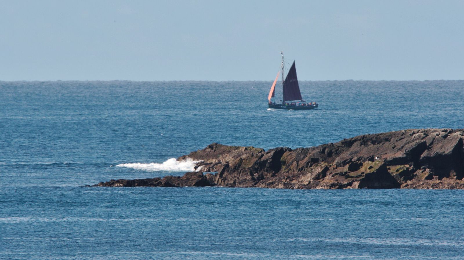 Off Lady's Holm, Quendale Bay, Rolex Swan Cup