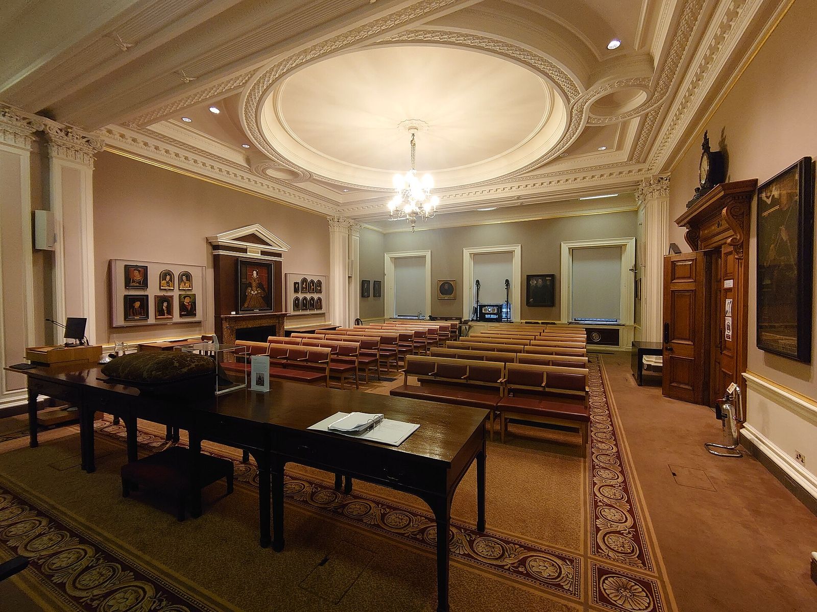The rooms of the Society of Antiquaries at Burlington House are sometimes used by other organisations, Royal Academy Summer Exhibition