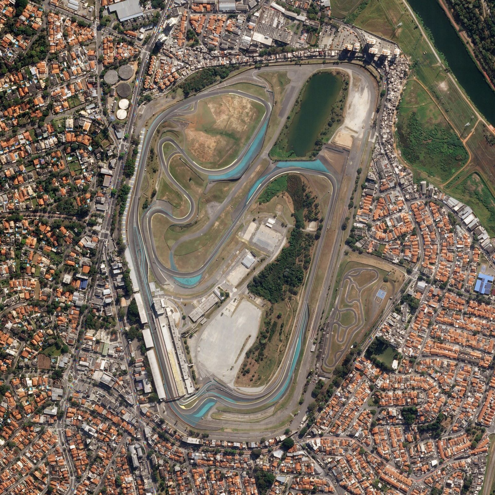 Autódromo José Carlos Pace, a motorsport race track located in the Interlagos neighborhood of São Paulo, Brazil, and home of, Sao Paulo Grand Prix