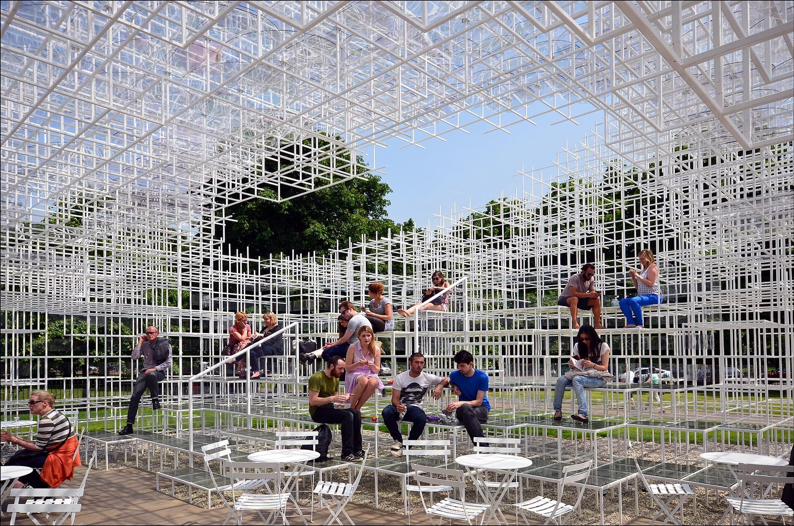 Serpentine Gallery Pavilion 2013, London, The Serpentine Summer Party