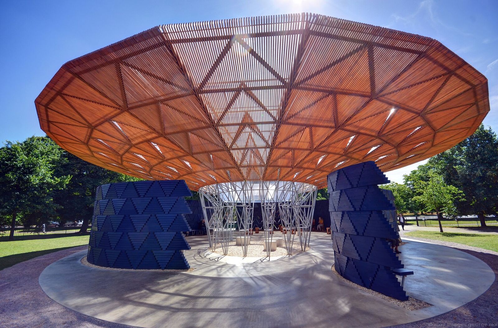 Architect: Francis Kéré (b.1965 Burkina Faso), The Serpentine Summer Party