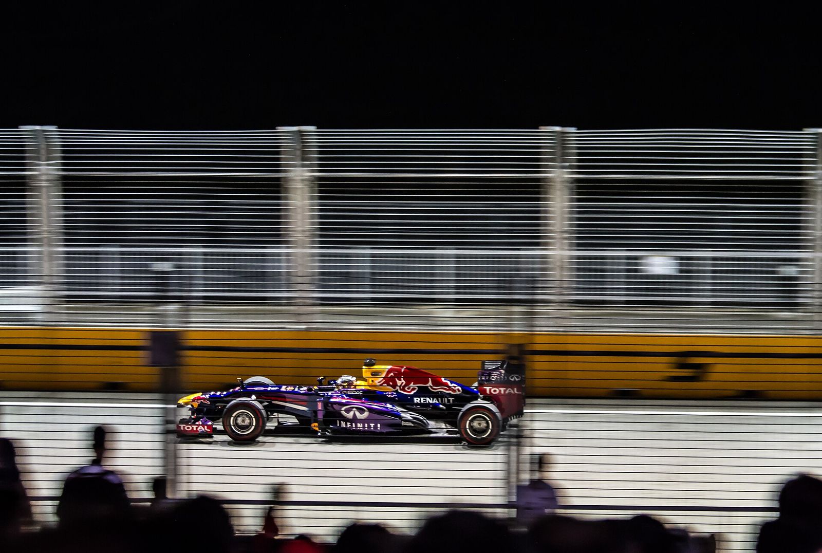 Formula One Grand Prix Singapore 2013 - Sebastian Vettel in Red Bull Renaul, Singapore Grand Prix