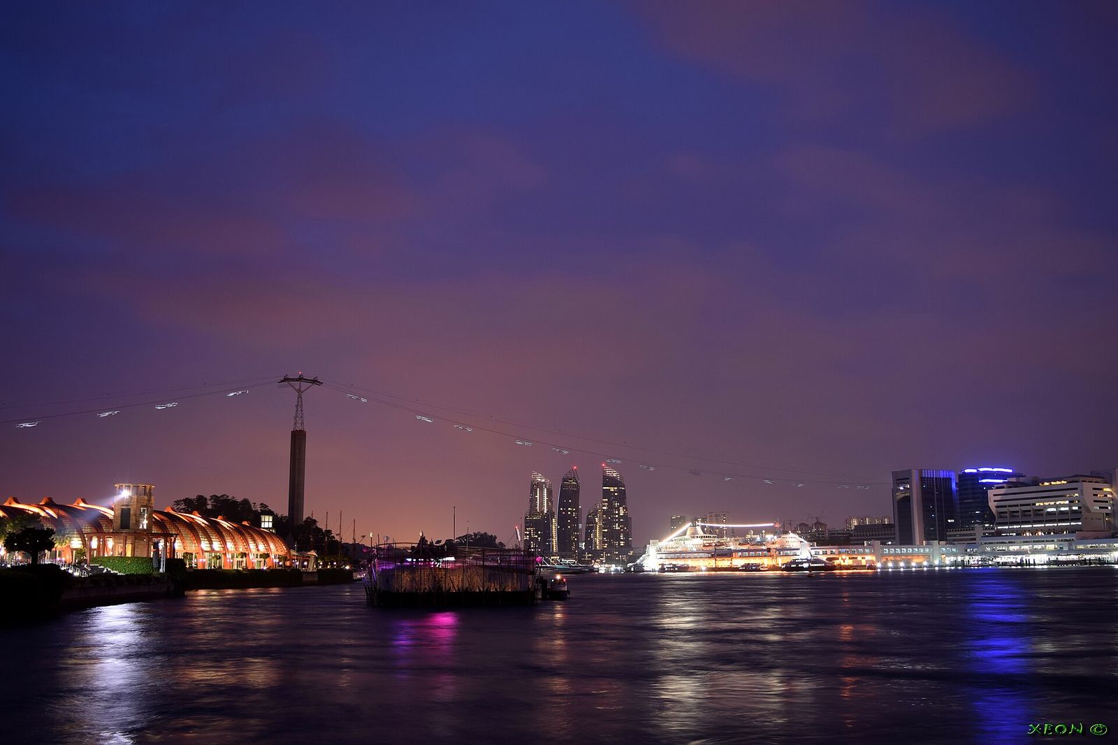View From Sentosa, Singapore Yachting Festival