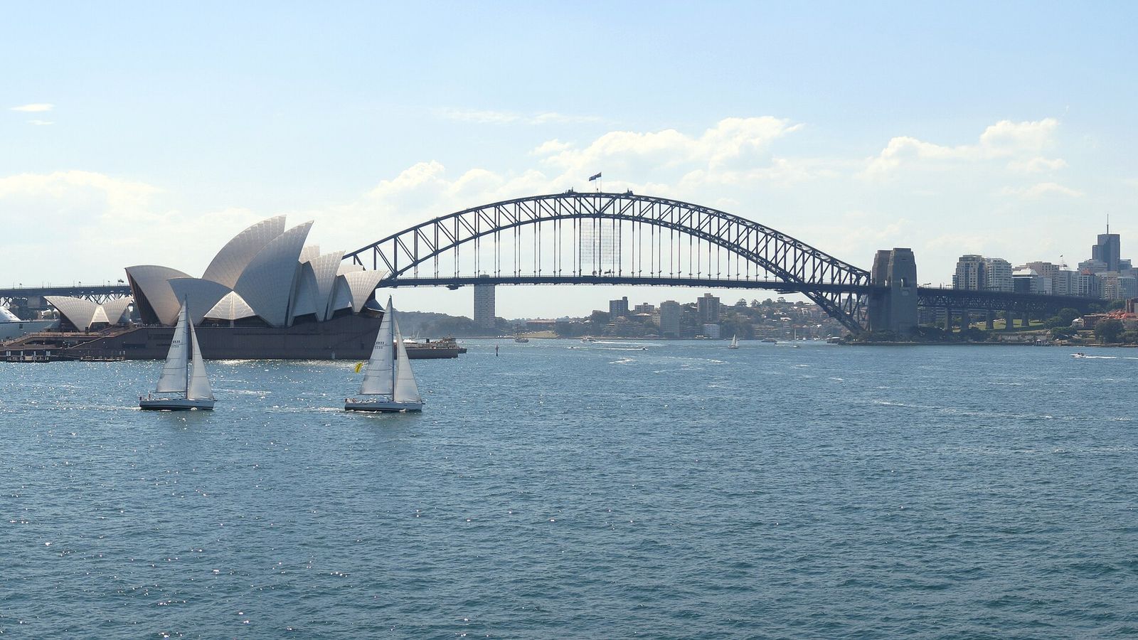 View from Mrs Macquaries Point, Sydney, New South Wales, Australia, Sydney New Year's Eve