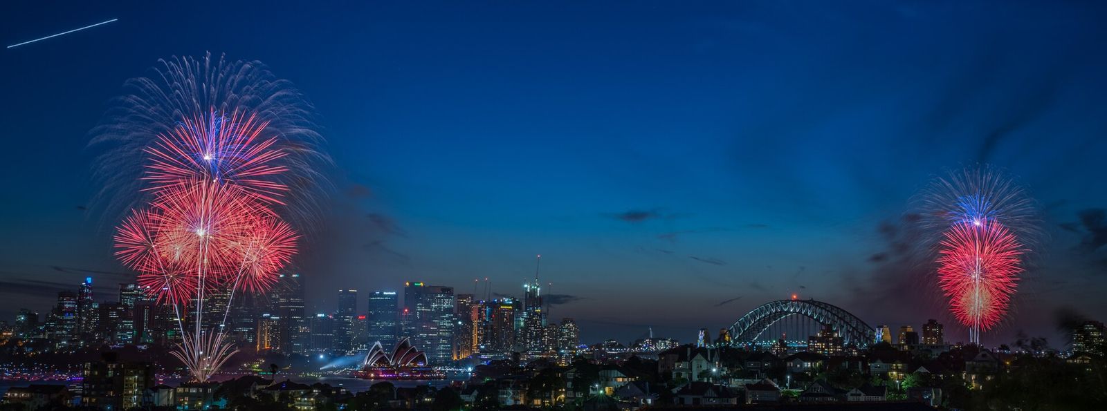 Sydney New Year's Eve fireworks 2015
