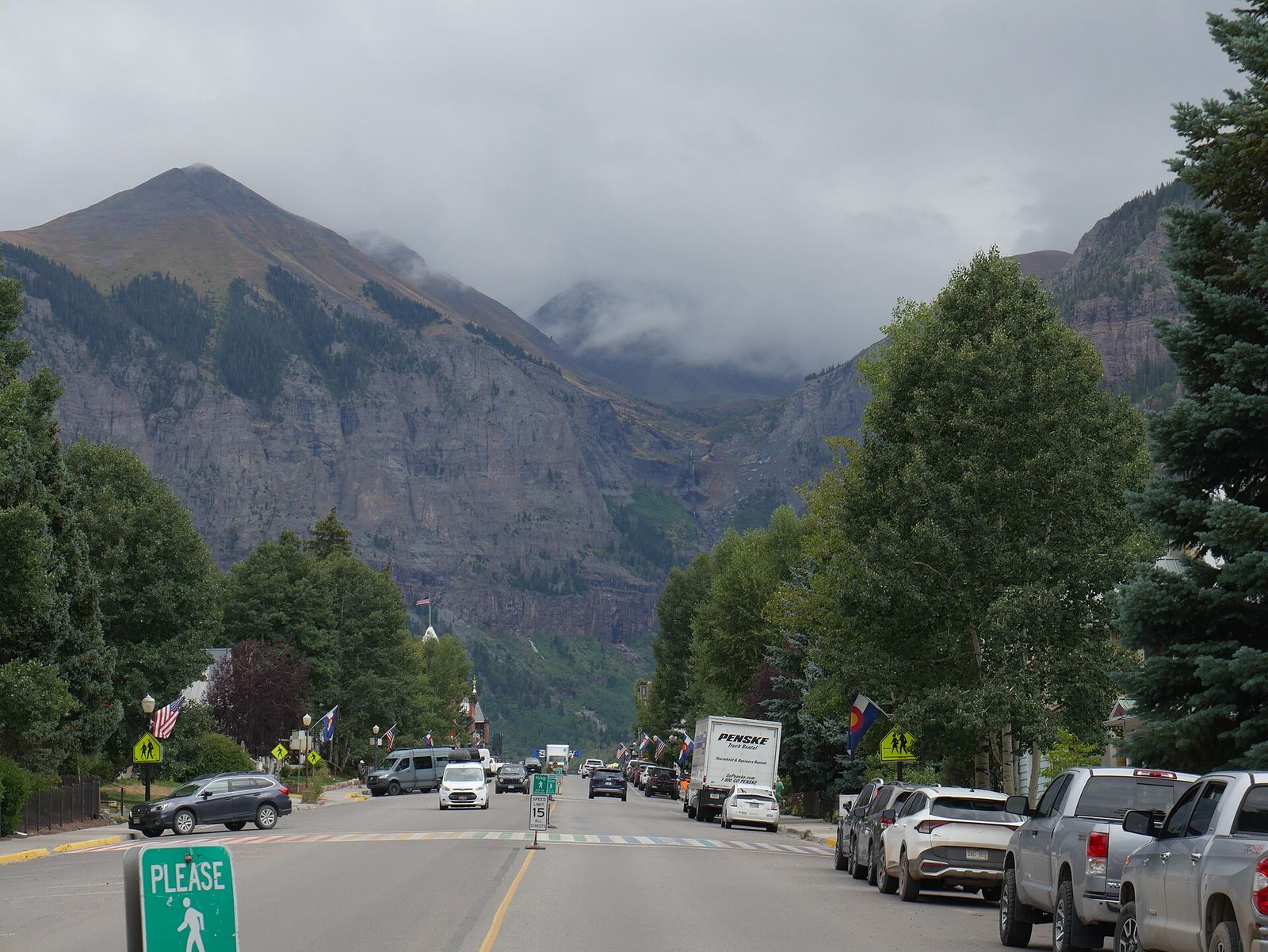 Telluride main street, Telluride Film Festival