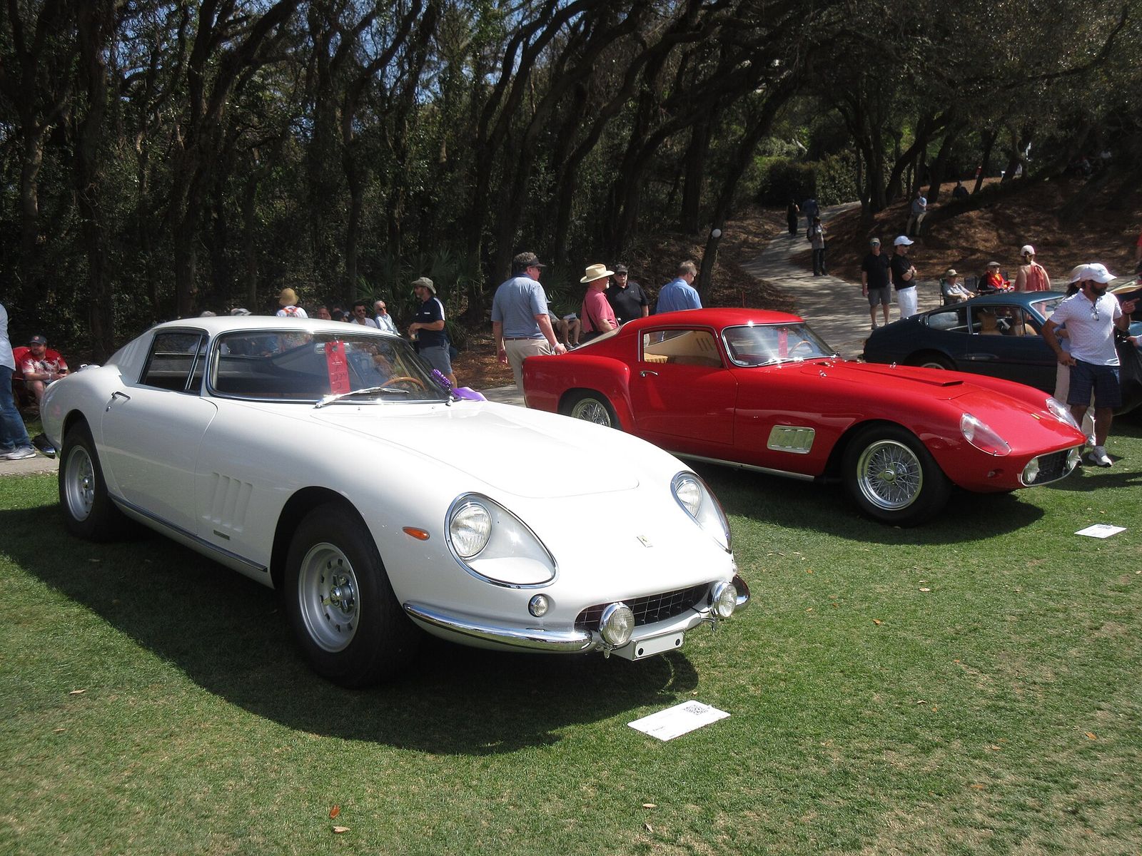 Two Ferraris at Amelia 2023, The Amelia
