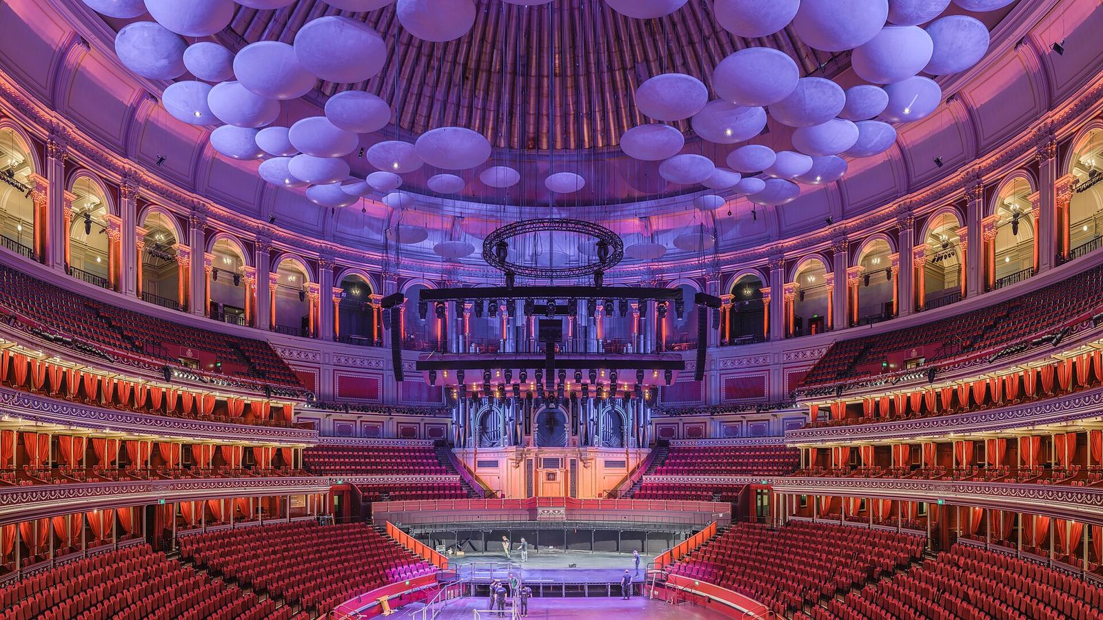 The Royal Albert Hall viewed from a central box, The Fashion Awards