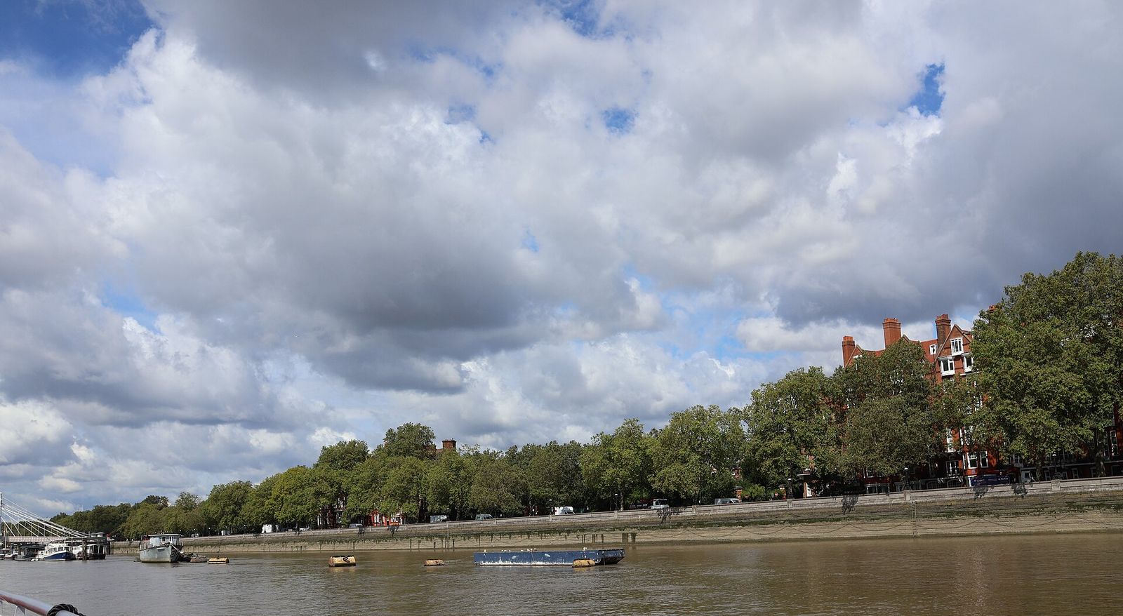 View from the River Thames in London, England, United Kingdom, Treasure House Fair
