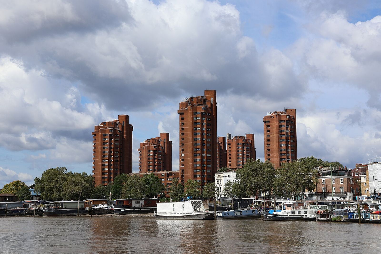 View from the River Thames in London, England, United Kingdom, Treasure House Fair