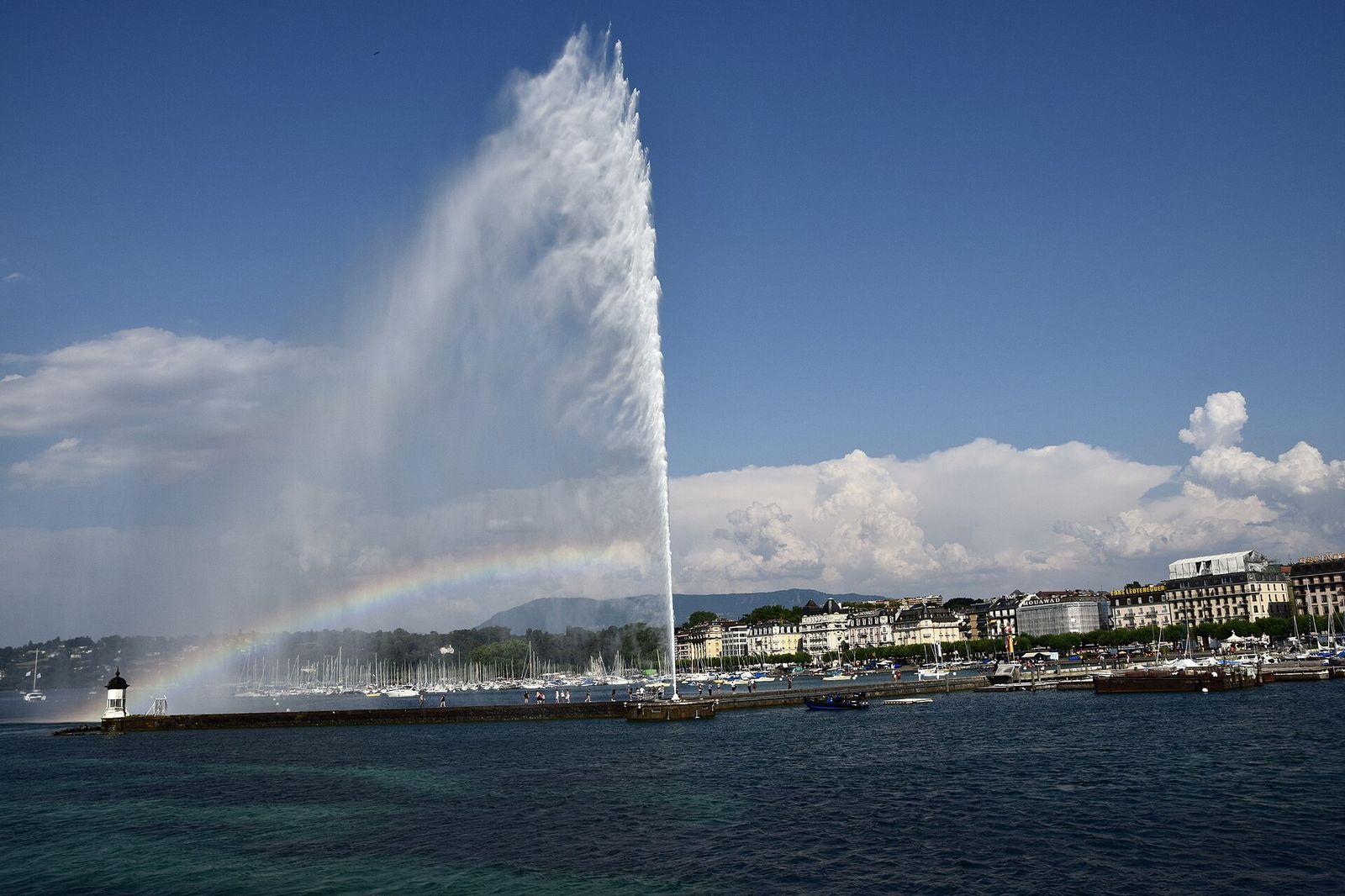 Jet d'eau, Lake Geneva(Ank Kumar, Infosys), Watches and Wonders Geneva