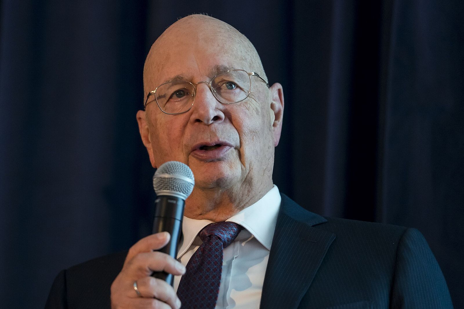 Professor Klaus Schwab attends the 20th Anniversary Schwab Foundation Gala Dinner in New York, NY USA. Copyright by World, World Economic Forum Annual Meeting